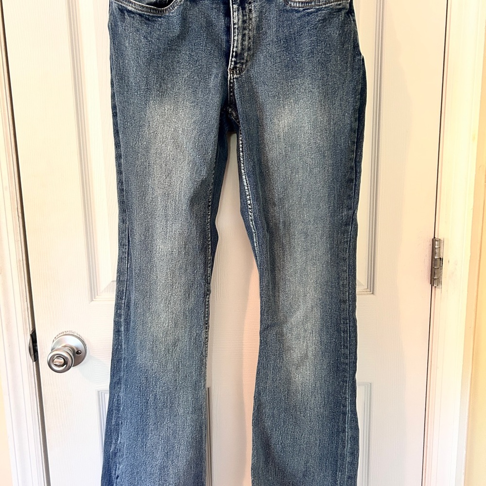 VENUS Blue Boot Cut Jeans Classic Style - Picture 5 of 8